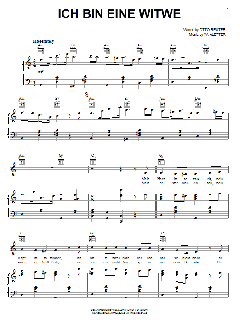 Ich Bin Eine Witwe von Otto Reuter (Download) 