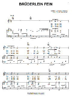 Bruderlein Fein von Ferdinand Raimund (Download) 