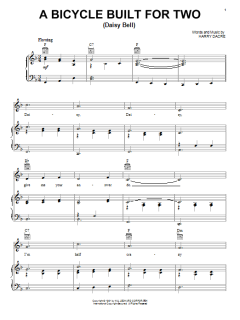 A Bicycle Built For Two (Daisy Bell) von Harry Dacre (Download) 