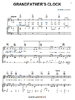 Grandfather's Clock von Henry Clay Work (Download) 