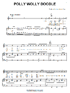 Polly Wolly Doodle von Traditional American Minstrel (Download) 