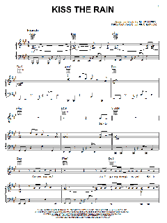 Kiss The Rain von Desmond Child (Download) 