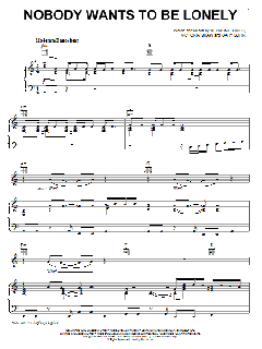 Nobody Wants To Be Lonely von Ricky Martin (Download) 