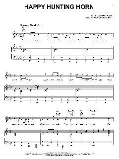 Happy Hunting Horn von Lorenz Hart (Download) 