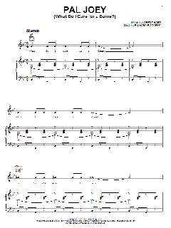 Pal Joey (What Do I Care For A Dame?) von Lorenz Hart (Download) 