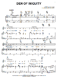 Den Of Iniquity von Lorenz Hart (Download) 