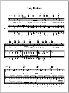 Dirty Business von The Dresden Dolls (Download) 