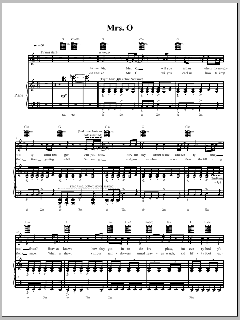 Mrs. O von The Dresden Dolls (Download) 