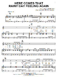 Here Comes That Rainy Day Feeling Again von Roger Cook (Download) 