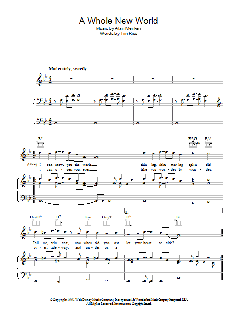 A Whole New World von Tim Rice (Download) 