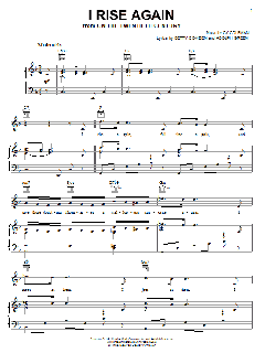 I Rise Again von Cy Coleman (Download) 