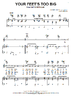 Your Feet's Too Big von Fred Fisher (Download) 