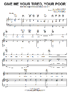 Give Me Your Tired, Your Poor von Irving Berlin (Download) 