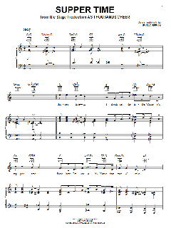 Supper Time von Irving Berlin (Download) 