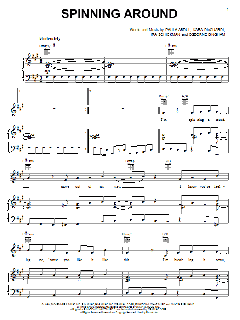 Spinning Around von Kylie Minogue (Download) 