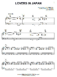 Lovers In Japan von Coldplay (Download) 