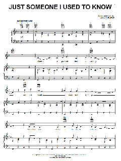 Just Someone I Used To Know von Dolly Parton (Download) 