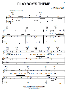 Playboy's Theme von Cy Coleman (Download) 