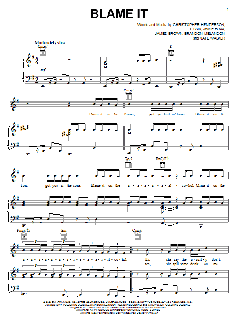 Blame It von Jamie Foxx (Download) 