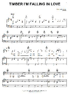 Timber I'm Falling In Love von Patty Loveless (Download) 