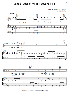 Any Way You Want It von Journey (Download) 