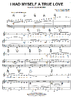 I Had Myself A True Love von Harold Arlen (Download) 
