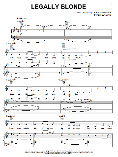 Legally Blonde von Laurence O'Keefe (Download) 