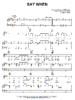 Say When von The Fray (Download) 