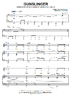 Gunslinger von Dimitri Tiomkin (Download) 