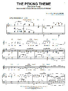 The Peking Theme (So Little Time) von Dimitri Tiomkin (Download) 