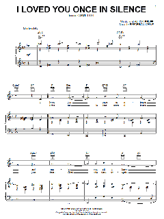 I Loved You Once In Silence von Alan Jay Lerner (Download) 