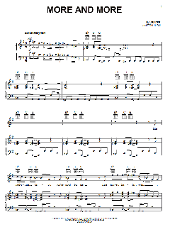 More And More von Sweat & Tears Blood (Download) 