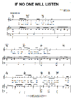 If No One Will Listen von Kelly Clarkson (Download) 