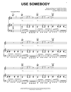 Use Somebody von Kings Of Leon (Download) 