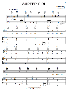 Surfer Girl von Brian Wilson (Download) 