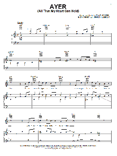 Ayer (All That My Heart Can Hold) von Luis Miguel (Download) 