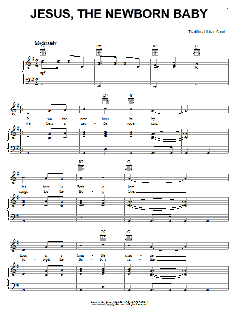 Jesus, The Newborn Baby von Traditional (Download) 