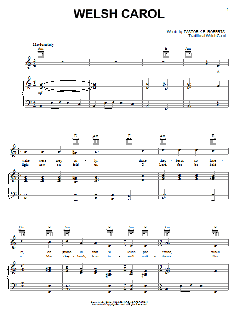 Welsh Carol von Pastor K.E. Roberts (Download) 