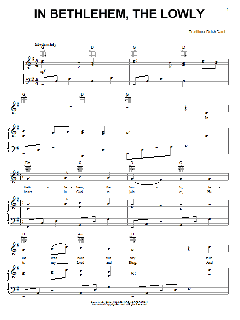 In Bethlehem, The Lowly von Traditional (Download) 