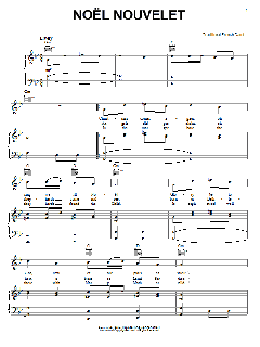 Noel Nouvelet von Traditional (Download) 