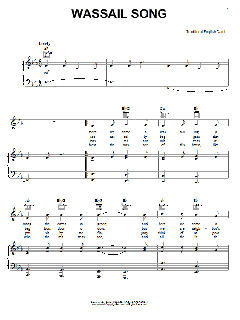 Wassail Song von Traditional (Download) 