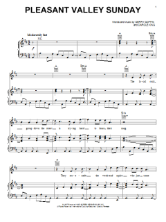 Pleasant Valley Sunday von Carole King (Download) 