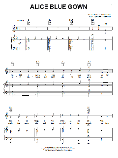 Alice Blue Gown von Edith Day (Download) 