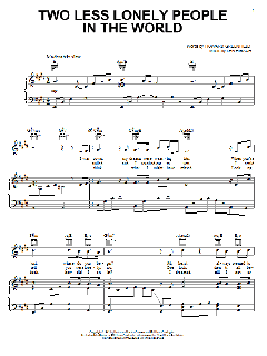 Two Less Lonely People In The World von Air Supply (Download) 