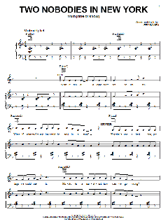 Two Nobodies In New York von Jeff Bowen (Download) 