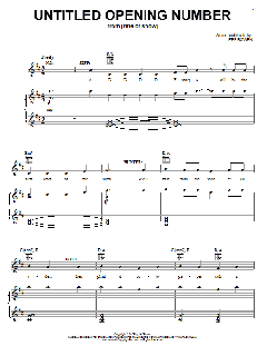 Untitled Opening Number von Jeff Bowen (Download) 