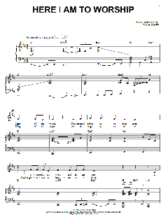 Here I Am To Worship von Tim Hughes (Download) 