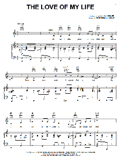 The Love Of My Life von Alan Jay Lerner (Download) 