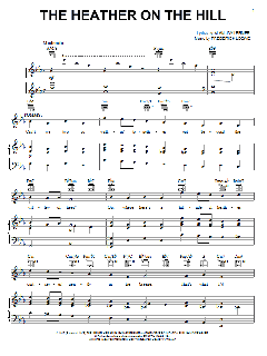 The Heather On The Hill von Alan Jay Lerner (Download) 