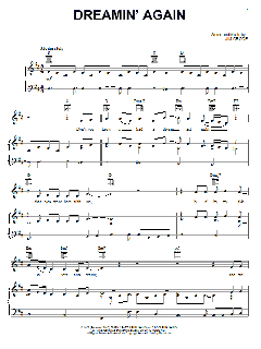 Dreamin' Again von Jim Croce (Download) 